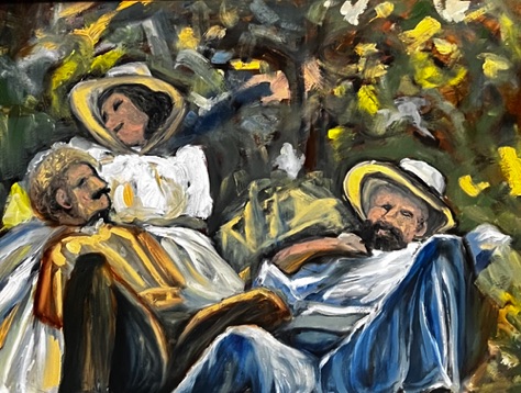 Sargent study of the Picnic, $400