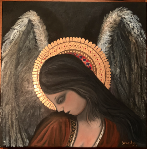 Angel Inspiration Classics, 14h x 14w in, $320