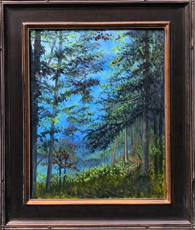 Path thru the Smokys
16h x 29w, Framed $620