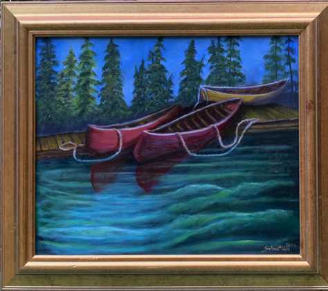 Soft Landing
24W x 18h, Framed $550