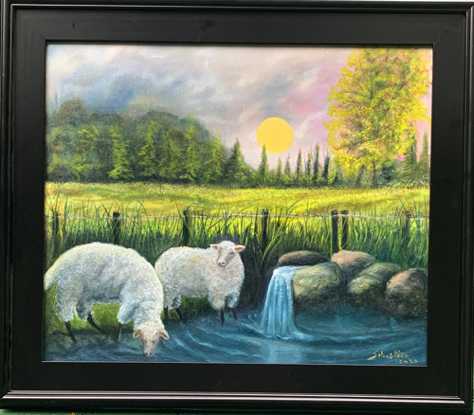 The Shepard Lost
24w x 20h $700